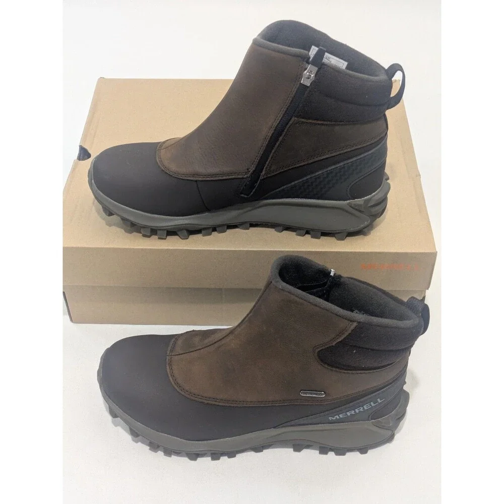 Merrell Thermo Kiruna Mid Zip Waterproof Boots Clay Women’s 10 J035092 - Picture 9 of 9